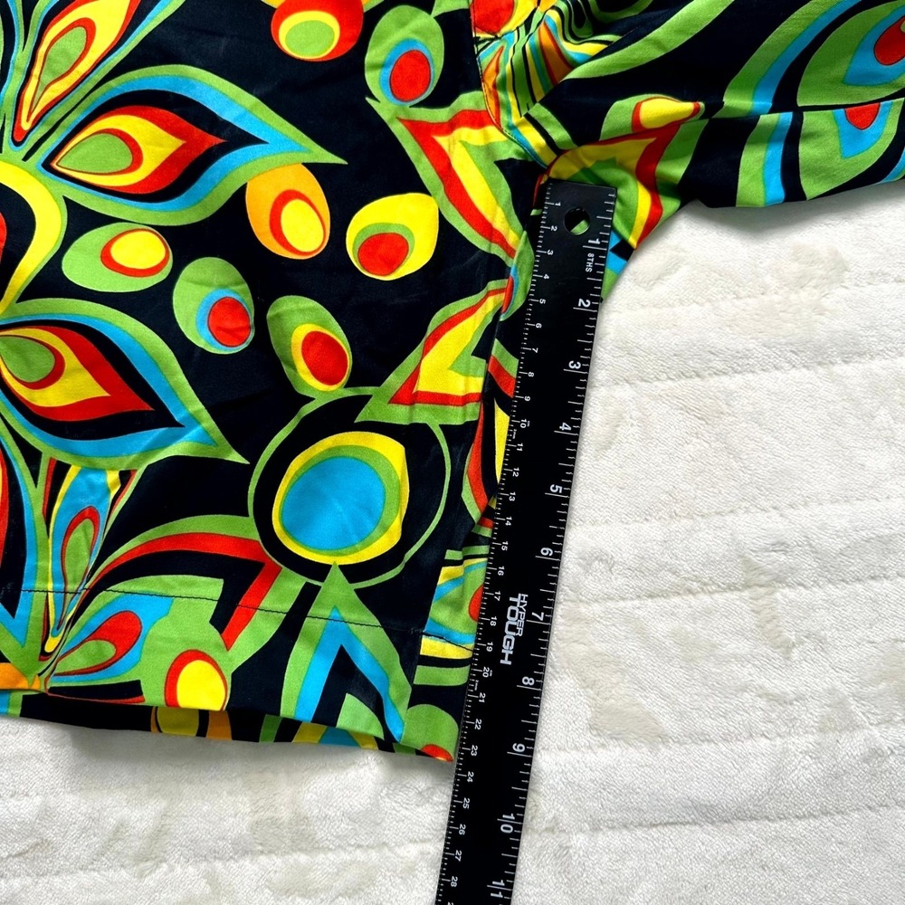 NWT Loudmouth Golf Shorts Men's 30 Magic Bus Shagadelic Black Retro Psychedelic - Picture 7 of 7